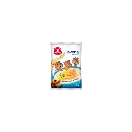 Cinnamon and Clove flavoured Precooked Oatmeal 3 Ositos 120g - EL INTI - The Peruvian Shop
