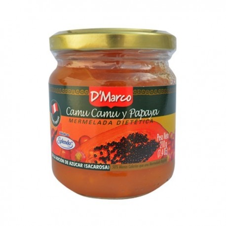 Marmalade of Passion Fruit and Papaya D'Marco 210g