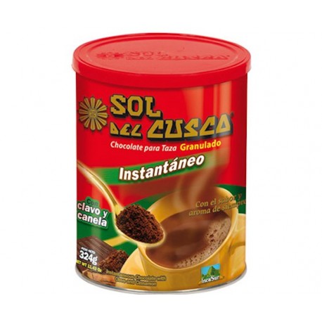 Instant Sol del Cusco Cinnamon & Clove Drinking Chocolate IncaSur 324g
