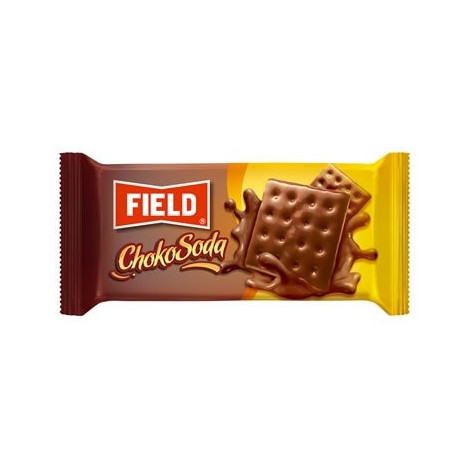 ChokoSoda Peruvian Soda Cookies with Chocolate Field 6x36g