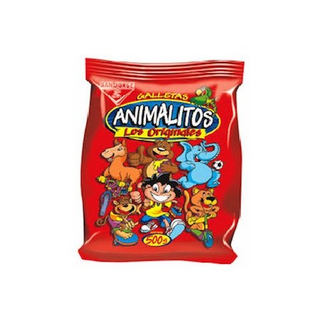 Animalitos Vanilla Cookies San Jorge 60g