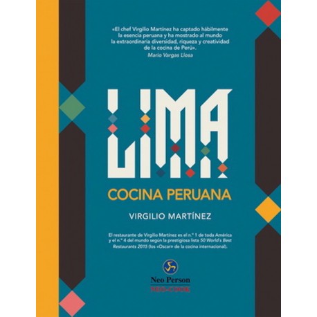 Lima Cocina Peruana - Virgilio Martinez - Ed. Neo Person (Spanish edition) - EL INTI - The Peruvian Shop