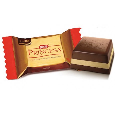 Princesa Chocolate Candy with Peanut Butter Nestlé 8g