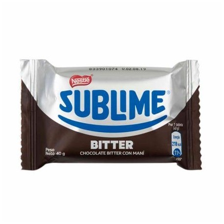 Bitter Sublime Chocolate with Peanut Nestlé 38g - EL INTI - The Peruvian Shop