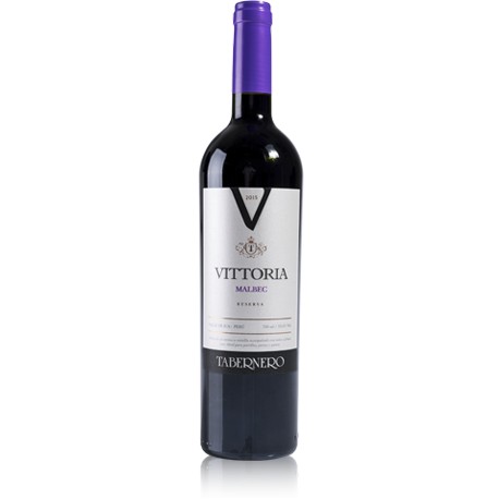 Red Wine Vino Vittoria Malbec Tabernero 14° 75cl