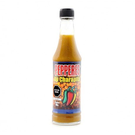 Ají Charapita Spicy Liquid Yellow Sauce Pepperes 90g