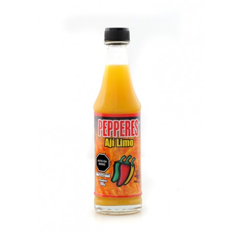Yellow Ají Limo Spicy Liquid Sauce Pepperes 90g