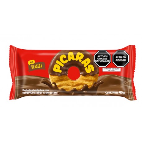 Picaras Chocolate Cookies CNCP 40g - EL INTI - The Peruvian Shop