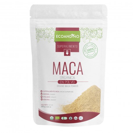 Organic Raw Maca Powder EcoAndino 250g