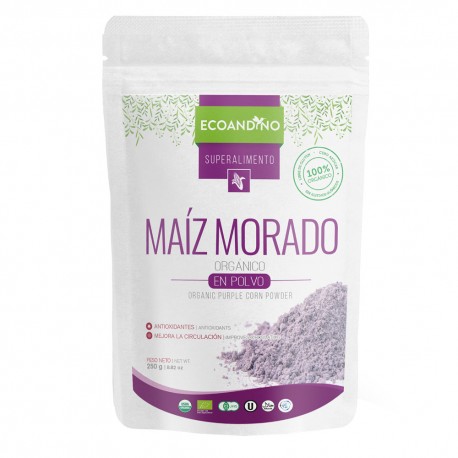 Purple Corn Organic Powder EcoAndino 250g
