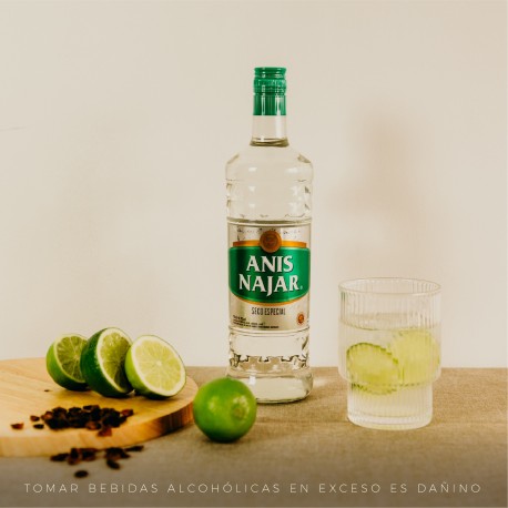 Dry Anise Najar 44,9° 50cl Green Label - EL INTI - The Peruvian Shop