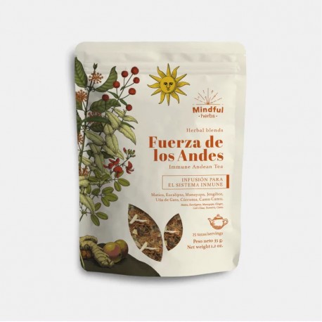 Herbal Tea Fuerza de los Andes Mindful 60g