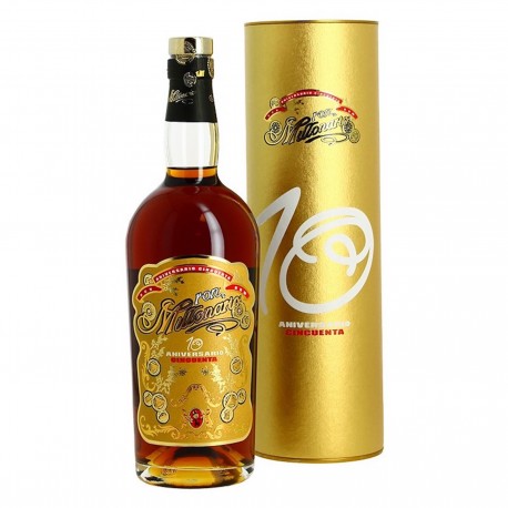 Rum Millonario 10th Anniversary Cinquenta 50° 70cl - EL INTI - The Peruvian Shop