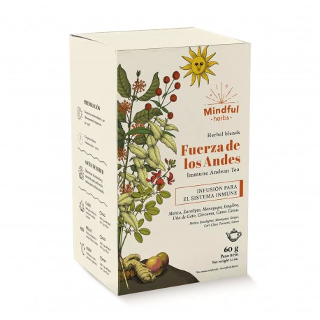 Fuerza de los Andes Pyramid teabags Mindful 10x3g