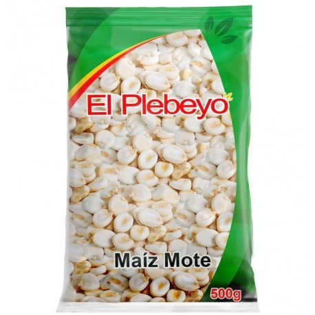 Mote Corn El Plebeyo 500g - EL INTI - The Peruvian Shop