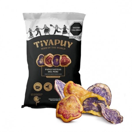 Peruvian Native Potato Chips Tiyapuy 160g