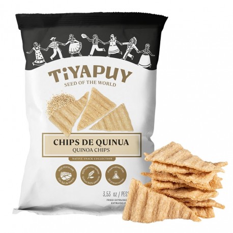 Plain Quinoa Chips Tiyapuy 100g