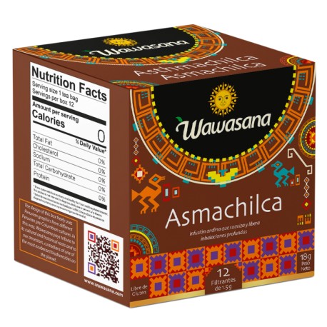 Asmachilca Andean Herbal Tea Wawasana 12x1,5g