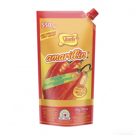 Amarillín Sibarita NON SPICY Yellow Peruvian Pepper 550g