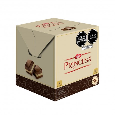 Princesa Chocolate Candy with Peanut Butter Nestlé 16x8g