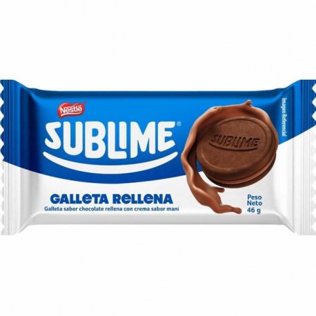 Sublime Cookies Filled with Peanut Cream Nestlé 46g