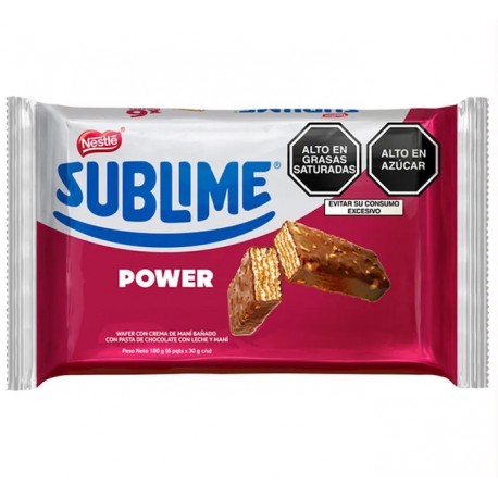 Sublime Power Nestlé Pack 6x25g - EL INTI - The Peruvian Shop
