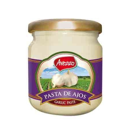 Fresh Peruvian Garlic Paste Arezzo 215g - EL INTI - The Peruvian Shop 