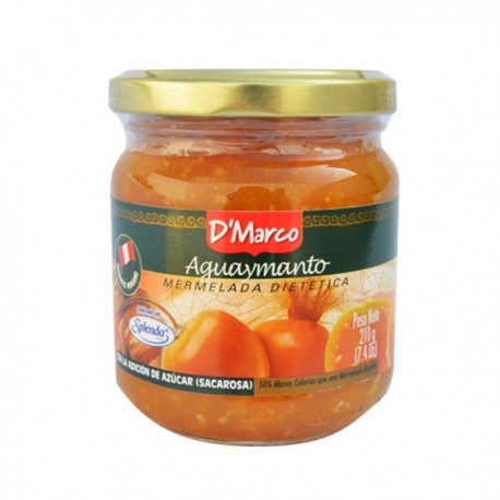 Marmalade of Aguaymanto (Physalis peruviano) D'Marco 210g
