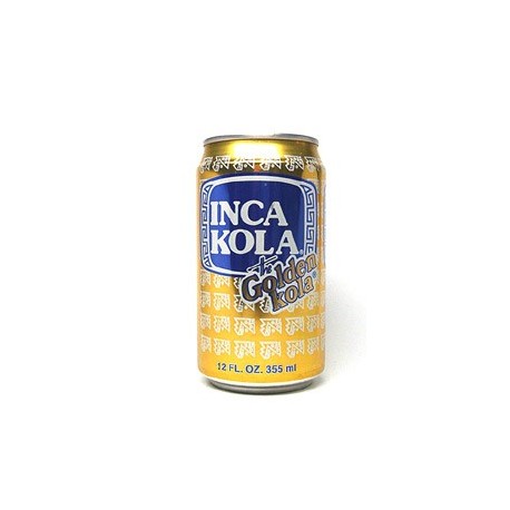 Inca Kola Can 355ml The Golden Kola from Peru