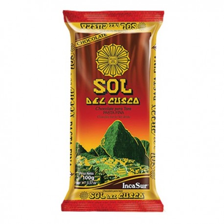 Pure Cocoa Paste Sol del Cusco IncaSur 300g